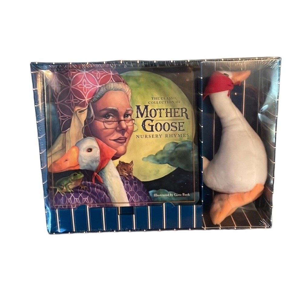 Mother Goose Nursery Rhymes Book and Plush